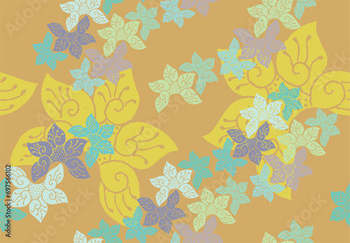 Batik Indonesian: is a technique of wax-resist dyeing applied to whole cloth, or cloth made using this technique originated from Indonesia.