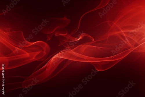 red smoke background