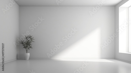 Wallpaper Mural  the modern interior with bookshelves with beautiful large floor-to-ceiling windows Torontodigital.ca