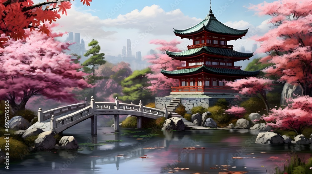 Japanese garden Japanese garden