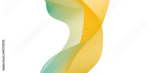 Abstract blend wave lines and technology background. Background lines wave abstract stripe design. White background, mesh abstract, vector gradient line soft blend.	
