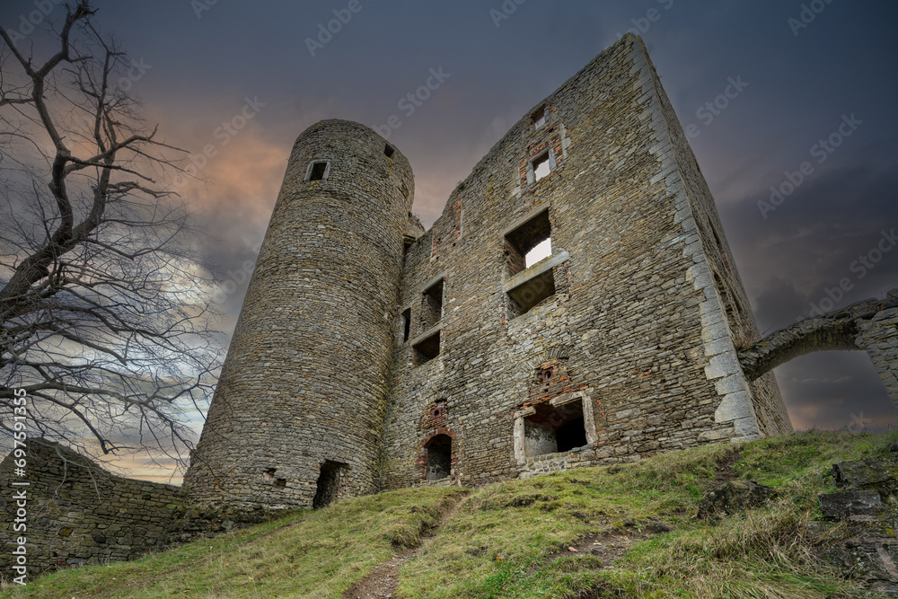 A view of Arnstein Castle