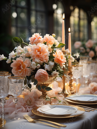 Wallpaper Mural wedding table decoration Torontodigital.ca