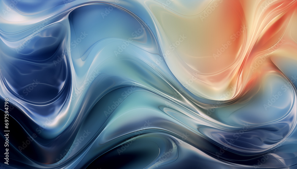 Naklejka premium abstract blue background