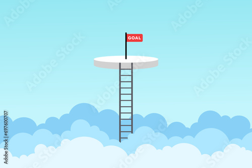 a red flag with 