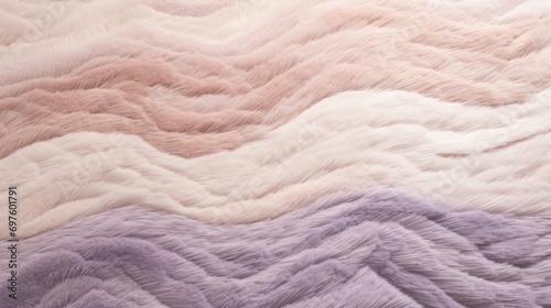 Plush Pastel Waves Texture: Ideal for Web-Based Fashion Portfolios, Digital Magazine Spreads, and Soft Aesthetic Digital Art photo