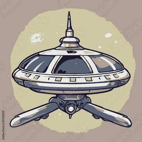 Ufo Logo EPS Format Very Cool Design