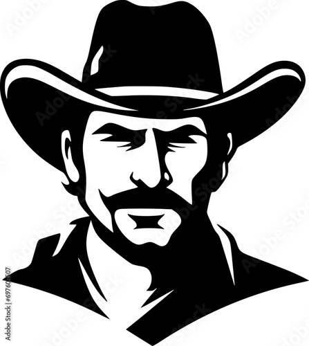 Western - High Quality Vector Logo - Vector illustration ideal for T-shirt graphic