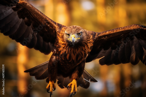 Golden Eagle Soaring photo