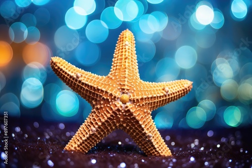 Starfish Constellation  Macro shot of a starfish.