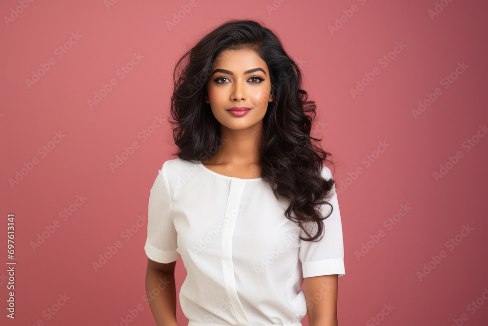 Young and beautiful indian woman