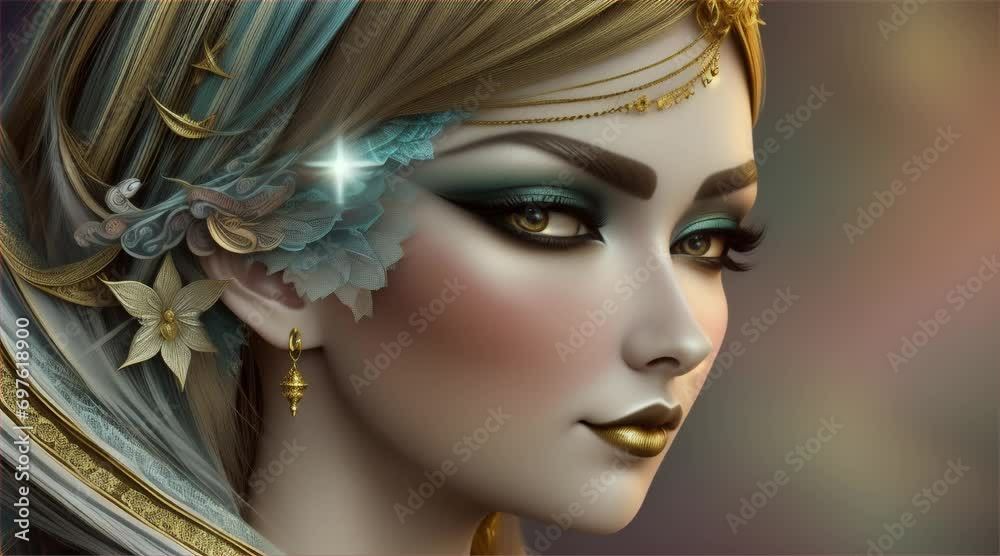 ファンタジーな女性キャラクター|fantasy female character Generative AI ファンタジーな女性キャラクター|fantasy female character Generative AI