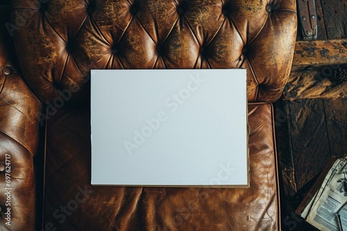 A4 Sheet Mockup Device for Showcasing Artwork and Designs