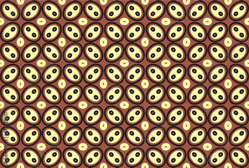 Batik Indonesian: is a technique of wax-resist dyeing applied to whole cloth, or cloth made using this technique originated from Indonesia.