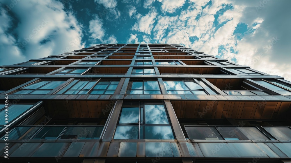 A Very Tall Building With Lots of Windows A Very Tall Building With Lots of Windows