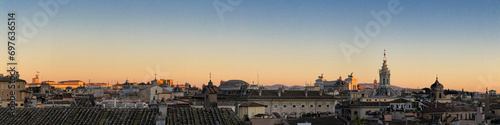 roma tramonto photo