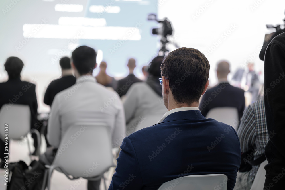 Fototapeta premium Meeting Room Business Meeting Leadership Concept. business concept