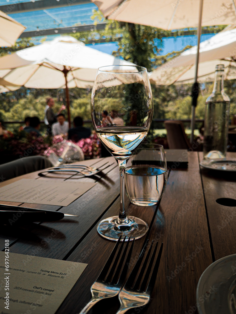 Wine Glass, Alfresco Dining