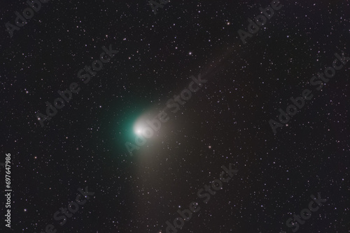 Christmas Comet C/2022 E3 photographed in the beginning of 2023