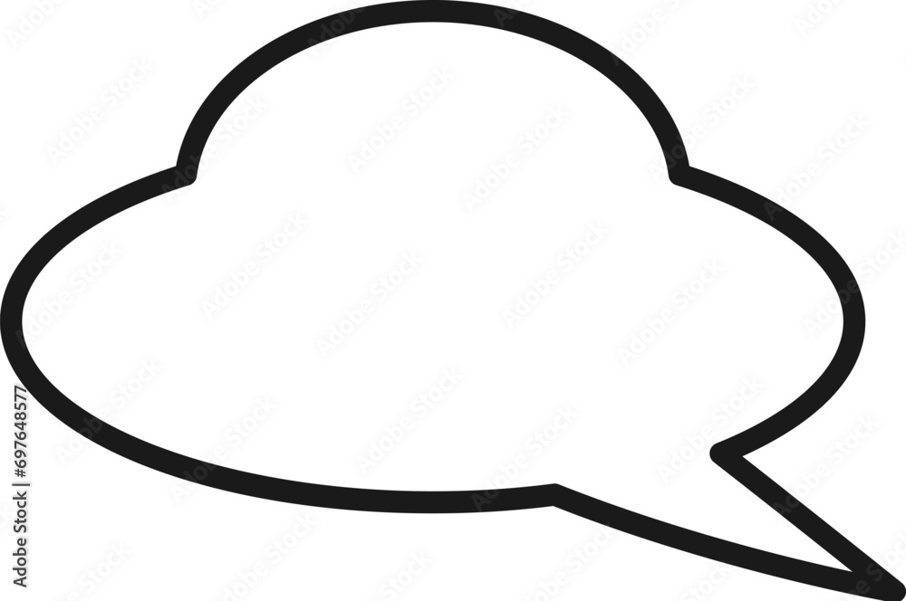 Speech Bubble Minimalistic Outline Icon for Shops and Stores. Suitable for books, stores, shops. Editable stroke in minimalistic outline style. Symbol for design Speech Bubble Minimalistic Outline Icon for Shops and Stores. Suitable for books, stores, shops. Editable stroke in minimalistic outline style. Symbol for design
