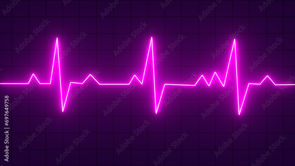 Healthcare and Medicine Concepts, Stethoscope With pink Heart on Isolated black Background.