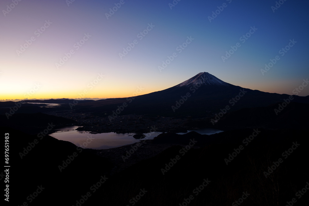 Mt. Fuji photo - beautiful Japan landscape view