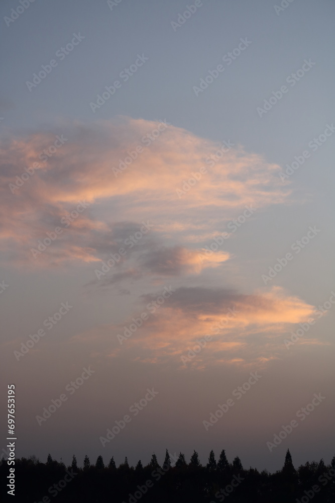 Obraz premium 구름