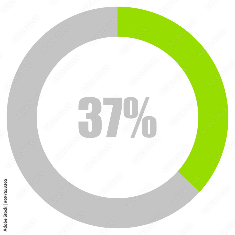 37% Loading. 37% circle diagrams Infographics vector, 37 Percentage ready to use for web design ux-ui 37% Loading. 37% circle diagrams Infographics vector, 37 Percentage ready to use for web design ux-ui