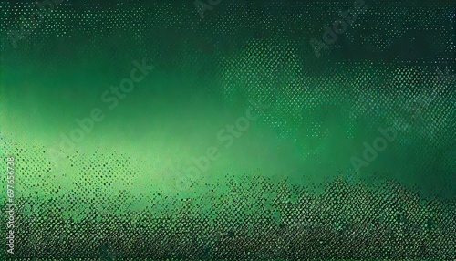 dither pattern bitmap texture halftone radial gradient vector panoramic abstract background glitch screen with flicker pixels effect wide wallpaper 8 bit pixel art retro video game green abstraction