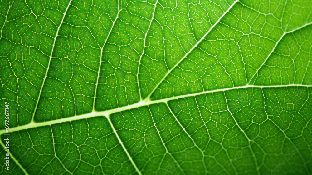 Macro Shot of Vivid Green Leaf - Ideal for Natural Energy Designs Macro Shot of Vivid Green Leaf - Ideal for Natural Energy Designs