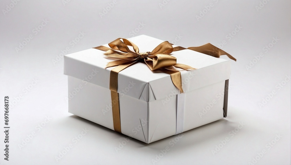 Obraz premium Gift Box, White Background, Studio Shot
