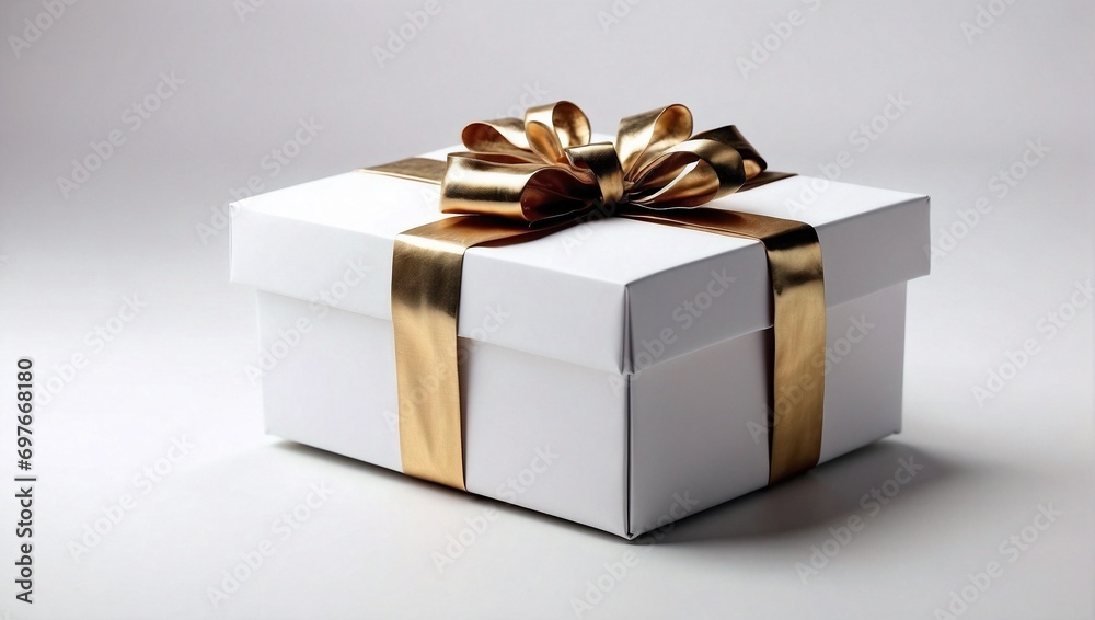 Obraz premium Gift Box, White Background, Studio Shot