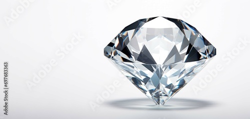 Diamond For wedding celebration  Jewelry  against a white background