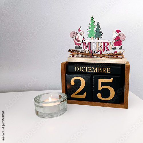 25 de diciembre Merry Christmas