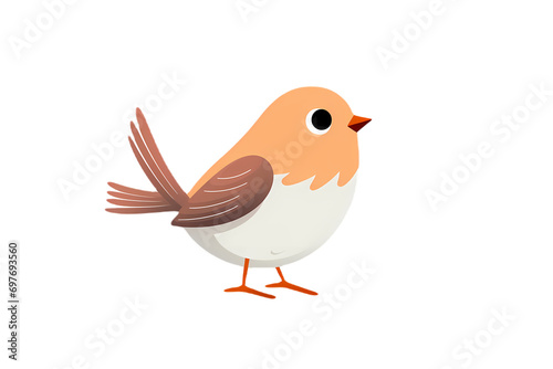 bird on white background transparent background