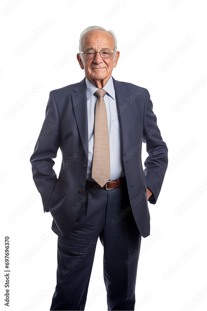 portrait of a senior male in business outfits isolated portrait of a senior male in business outfits isolated