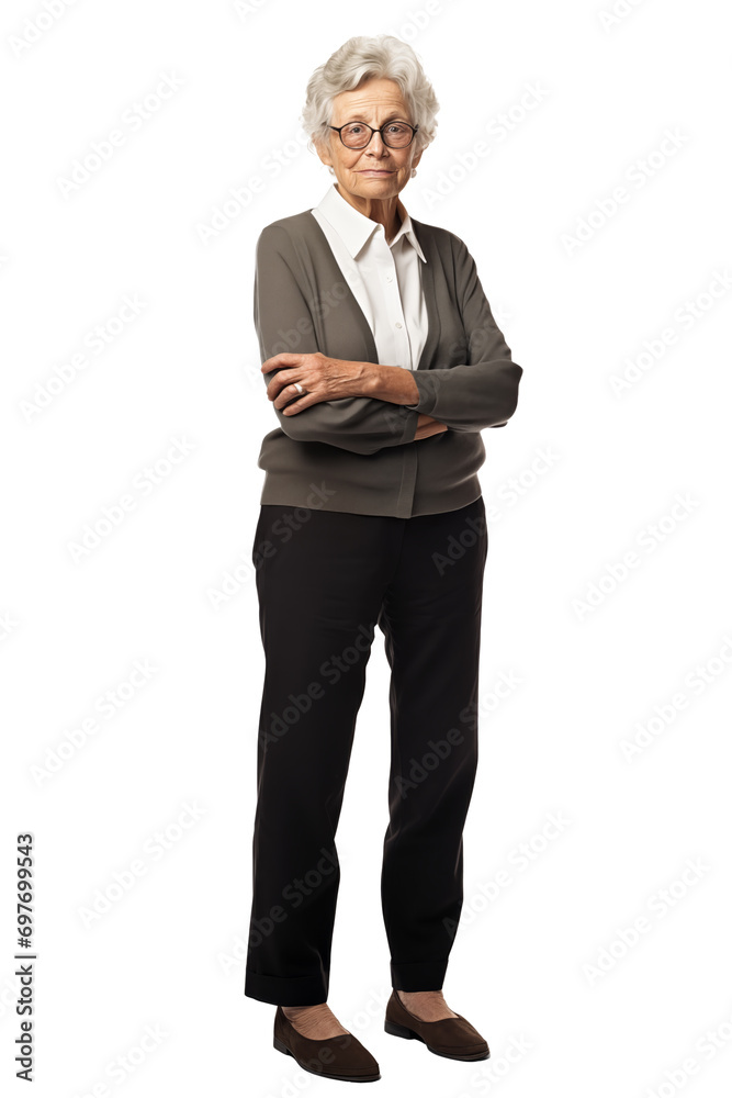portrait of a senior female in business outfits isolated portrait of a senior female in business outfits isolated