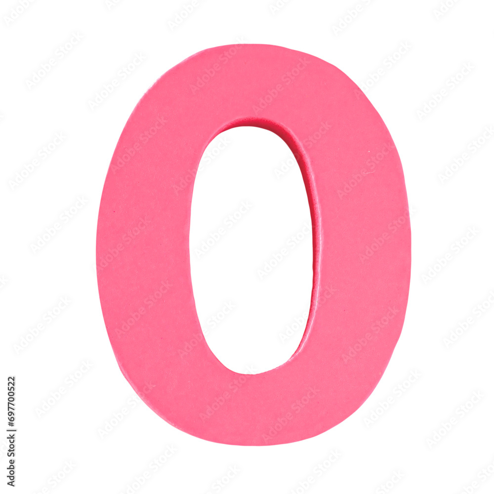 plastic number zero isolated on white background png file plastic number zero isolated on white background png file