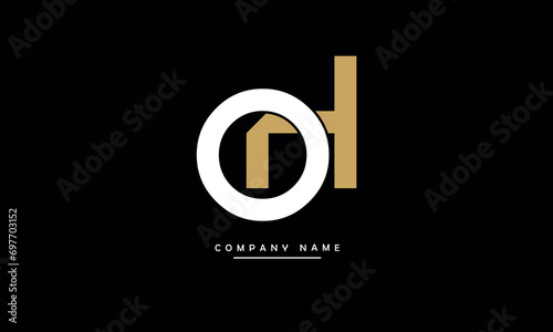 HO, OH, H, O Abstract Letters Logo Monogram photo