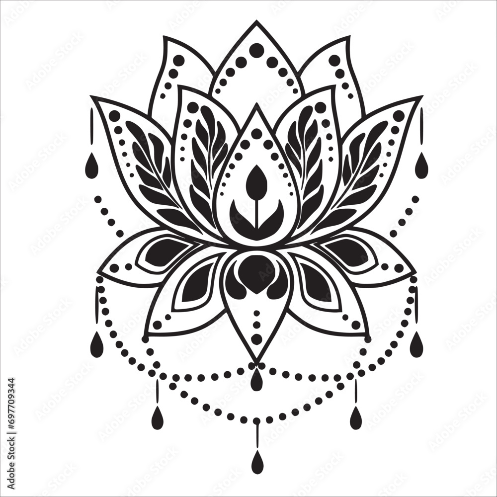 Stylish , fashionable and awesome Lotus Flower art and illustrator Stylish , fashionable and awesome Lotus Flower art and illustrator