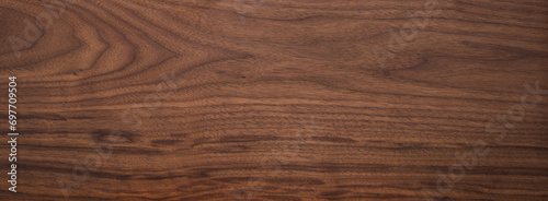 Single board of american black walnut with oil finish for texture photo