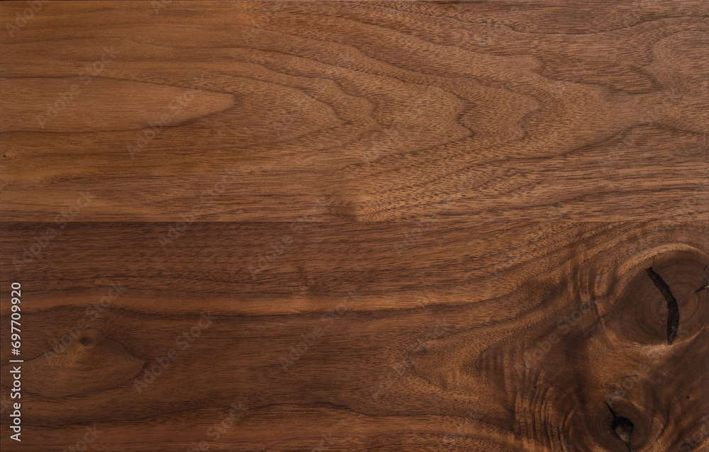 Two board of american black walnut with oil finish for texture Two board of american black walnut with oil finish for texture