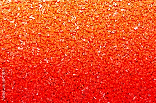 abs granules orange-red color