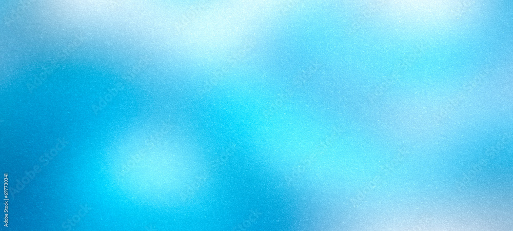 Light blue white color gradient background, smooth grainy texture effect, copy space