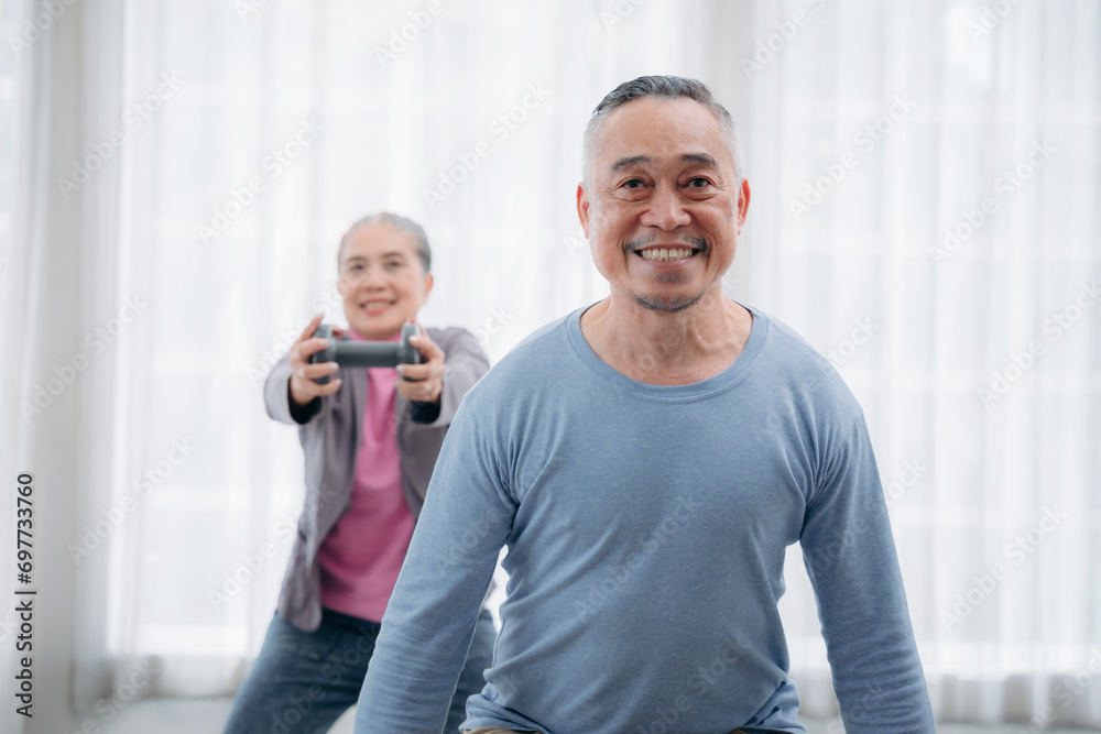 Senior lifestyle at home. Older adults exercise at their houses. Senior exercising at a convalescent facility. Senior lifestyle at home. Older adults exercise at their houses. Senior exercising at a convalescent facility.