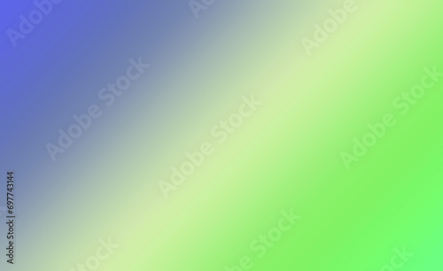 Abstract vibrant color background of gradient blue and green diagonal stripes	 photo