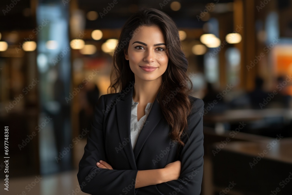 portrait, business, businesswoman, office, opportunity, co-worker, working space, leadership, smile, elegance. portrait image is close up businesswoman at working space. behind have office asset. portrait, business, businesswoman, office, opportunity, co-worker, working space, leadership, smile, elegance. portrait image is close up businesswoman at working space. behind have office asset.
