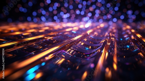 connection, network, technology, communication, futuristic, cyberspace, innovation, 3d rendering, city skyline, connect. abstract smart network and connection technology generative image via AI.