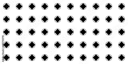 black and white shapes