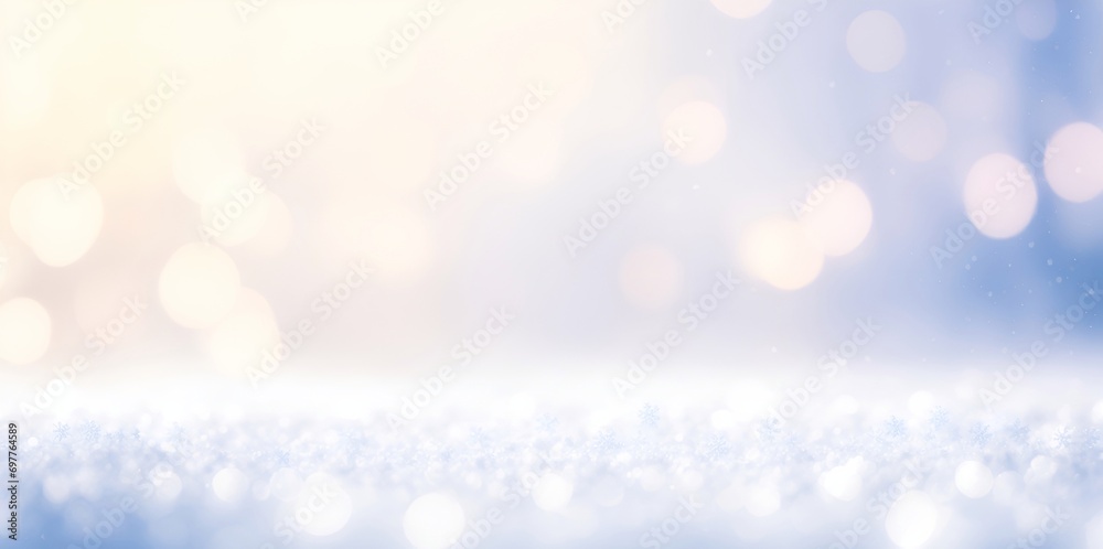 Frost background. AI generated illustration